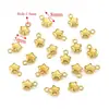 Pingente 3D pequeno de aço inoxidável pingente pingente acessórios DIY brincos pulseira making etiqueta de aço titânio
