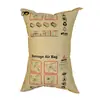 Venta al por mayor de fábrica bolsa de aire de relleno compuesto de papel Kraft amortiguador compresión contenedor de logística bolsa inflable impresión de logotipo
