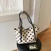 Bolso de Tela de Lunares con Diseño de Nicho para Mujer, Nuevo Bolso Cruzado de Hombro Verano 2026, Bolso Casual de Moda y Súper Popular