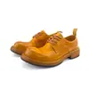 Zapatos de Cuero Goodyear para Hombre, Zapatos Derby Casual de Negocios con Punta Amplia, Zapatos Vintage Hechos a Mano, Suela de Cuero Genuino, Zapatos para Hombre de Piel de Caballo Lavada
