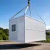Fábrica de Casas Pré-fabricadas personaliza casas móveis container, alojamentos para canteiros de obras, casas modulares de painel e casas móveis de painel container
