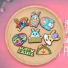 Nuevos dijes para zapatos transfronterizos Serie Conejito de Pascua Decoraciones para zapatos de jardín Accesorios decorativos desmontables DIY