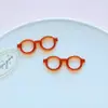Acessórios para Sapato com Furo de Acrílico Botão Estrela de Cinco Pontas DIY Material Artesanal Patch para Joias Acessórios de Grampo de Cabelo Fofos