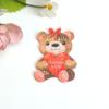 Nuevos Accesorios de Venta Caliente Impresos para el Día de la Madre Oso de Amor Tema de Flores Decoración Decoración Festiva Material de Decoración
