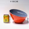 Ruoxuan melamina bicolor tipo porcelana vajilla para restaurante de hotpot plato para barbacoa de mesa plato para barbacoa de res tazón para verduras cubo para condimentos
