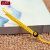 Corda de chaveiro tecida à mão com nó de coco e cordão de fecho, acessórios de corda para pingente de joia semiacabada DIY