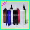Botella PET de 250 ml con hombro plano y tapa puntiaguda Botella para líquidos de 250 ml con boca puntiaguda Botella para aceites esenciales con tapa puntiaguda Botella para inyección de agua Botella para pasta de color