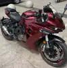 Accesorios para Motocicleta, Deflector de Viento para Vehículo Eléctrico, Spoiler de Viento Lateral, Pala de Viento Lateral, Ala Deflectora Duradera de Fibra de Carbono