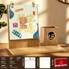 2027 Portalápices de Madera Calendario Personalizado Arte de Hierro Calendario Mensual Personalización Empresarial Impresión Publicitaria Regalo Empresarial