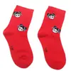 Calcetines Infantiles Ratón de Seis Dedos de Año Nuevo, Calcetines para Bebés Niños y Niñas Otoño e Invierno, Calcetines Rojos Grandes, Calcetines Infantiles de Talla Mediana, Nezha