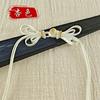 Fivela de prato Cheongsam feita à mão, cauda longa, borboleta, contas de ouro, fivela de pano, estilo nacional Hanfu, terno Tang, contas de jade, fivela de borla, botão em estoque