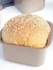 Molde Rectangular para Pan Antiadherente Pequeño Tostada Taza Única Molde Pastel de Libra Horno Casero Molde para Hornear Herramienta