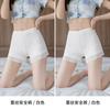 Calças de Segurança para Mulheres, Anti-Exposição, Largas, Leggings que Não Enrolam, Estilo JK Branco Fino, Shorts de Segurança que Podem Ser Usados Fora