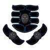 Equipamento de Fitness Inteligente para Preguiçosos, Massageador Abdominal de Estimulação Muscular, Adesivo para Músculos Abdominais Six-Eight-Pack, Dispositivo de Fitness Abdominal com Pulso EMS