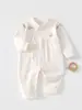 Mameluco para Bebé para Primavera y Otoño, Conjunto de Algodón Puro para Otoño, Ropa Dulce para Bebé Niña y Niño Pequeño, Costura Sin Costuras, Ropa de Algodón Puro Clase A para Bebé