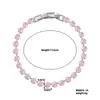 Pulseira de Zircônia Quadrada Cruzada Europeia e Americana Estilo Ins Versátil Joia de Mão Leve Luxo Pulseira de Temperamento de Alta Qualidade