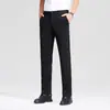 Pantalones de Hombre Nuevos Primavera/Verano 2026 Elásticos Rectos Ajuste Delgado Pantalones de Vestir Pantalones Casuales para Hombre Negocio Casual Versátiles