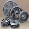 Polia Triangular Tipo B 3 Canais Diâmetro Externo 180-600 mm com Diâmetro Interno Chaveta 3B Roda de Motor Polia de Ferro Fundido para Correia