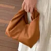 Bolsa Nuvem Plissada Fashion 2026 Nova Tendência Personalizada Simples para Mulheres Versátil Estilo Preguiçoso Bolsa de Mão Casual