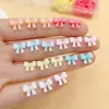 Nuevos Accesorios de Resina para Uñas Lazo DIY Accesorios para Uñas Pendientes Funda de Teléfono Móvil Accesorios para Uñas Usables