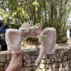Agente de Compras da Disney para Faixas de Cabelo Shelliemay, Faixas de Cabeça de Pelúcia com Laço do Ursinho Duffy Fofo, Acessórios de Cabelo para Lavar o Rosto de Parque de Diversões