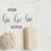Gancho Adhesivo sin Rastro para Baño, Gancho Blanco para Cocina sin Taladro, Gancho Adhesivo Fuerte para Puerta y Pared, Gancho de Pared