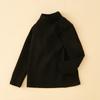 Ropa Gruesa y Cálida para Niños para Otoño e Invierno, Tops para Niños y Niñas, Camiseta Base Cálida de Cuello Medio Alto, Camiseta Transpirable