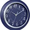 Reloj de Pared Simple de 12 Pulgadas con Marco Galvanizado para Sala de Estar y Dormitorio Decoración de Pared Reloj Moderno con Movimiento de Segundero Continuo