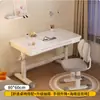 Mesa de Estudo Infantil Mesa para Computador de Mesa Mesa Escritório Casa Estudante Mesa e Cadeira Ajustáveis para Lição de Casa Mesa e Cadeira para Aluno do Ensino Fundamental