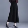 Falda de sirena negra de moda, nueva colección otoño 2026, falda bodycon ajustada a la moda, falda midi de cintura alta