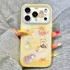 Funda con Soporte Magnético Giratorio de Gato de Queso para Apple 18Promax, apta para 17Pro y 16Pro