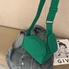 Bolsa Cruzada Deportiva Trendy Estilo Influencer Verano 2026 Versátil Casual Tela Oxford Moda Bolsa Cuadrada Pequeña