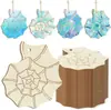 Fabricante transfronterizo de piezas de madera en bruto para árboles de Navidad DIY, varias decoraciones de animales, plantas y Mickey Mouse