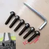 Almohadilla hexagonal universal para tornillo para accesorios de asiento giratorio de silla de computadora, adecuada para sillas de jefe y bases