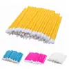 Pincel de Labios Desechable Flocado del Fabricante, Cabezal de Repuesto Portátil para Pincel de Brillo de Labios, Pincel para Brillo de Labios, Pincel de Maquillaje con Mango Sólido