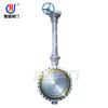 Válvula borboleta flange haste de extensão de vedação rígida de vendas diretas da fábrica Válvula borboleta flange haste de extensão de vedação rígida de fornecimento local