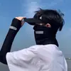 Mascarilla de Protección Solar para Hombres, Cubre Toda la Cara y el Cuello, Buff para Ciclismo, Cubrecuellos de Seda Helada, Parasol de Verano para Hombres en Exteriores para Pesca
