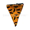 Bandeira de Halloween Bandeira Triangular de Corda de Halloween Bandeira Pe Personalizada de Halloween Bandeira de Corda de Morcego Bandeira de Puxar
