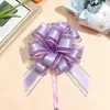 Transfronterizo 50# Macarrón Suya Bola Flor Festividad Regalo de Navidad Joyería Decoración Flor Estéreo Cinta Floral 7 pulgadas