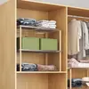 Estantes Divisores para Armarios, Estantes Divisores para Gabinetes, Estantes de Almacenamiento de Acrílico, Estantes de Almacenamiento para Zapateros, Separadores Transparentes