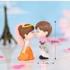 Nuevo Velos de Cabeza de Fantasía Pareja Micro Paisaje Escritorio DIY Accesorios de Bola de Cristal Romántica Boda Pareja Pequeños Adornos