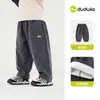 Calças Infantis Masculinas e Femininas Dudu, Roupas Infantis Estilosas de Outono, Calças Casuais Versáteis para Crianças, Calças Longas Esportivas para Bebês, Roupa de Outono