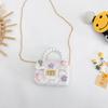 Mini Bolso Infantil para Mujer Nuevo de Moda Trendy Estilo Jelly Cadena Portátil Hombro Cruzado