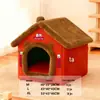 Nido para Gatos, Nido Cerrado para Mascotas, Nido Semi para Perros, Casa para Gatos, Calidez Invernal para Perros Pequeños y Medianos, Adecuado para Todas las Estaciones, Listo para Entrega