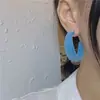 Pendiente de Oreja Peludo con Aguja de Plata 925 Otoño e Invierno Joyería de Oreja Peluda Linda Versátil Elegante Exagerado Pendientes de Celebridad de Internet Pendientes Mujer