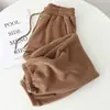 Pantalones Deportivos Jogger de Felpa Suave 2026 Nuevos de Otoño e Invierno Corte Holgado Tallas Grandes Forrados de Felpa Elegantes Pantalones Casuales Deportivos para Hombre