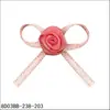 10 colores rosa té medio partido mariposa 8D03BB Flor Yao Ming decoración manualidad caja de regalo decoración de ropa nudo de mariposa