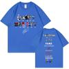 2025 Estação Independente Rapper Chris Brown 11:11 Camiseta Gráfica de Álbum Harajuku Hip