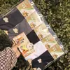 Calcetines Aromáticos Serie Jengibre Menta para Hombre y Mujer Hoja Dorada Bambú Calcetines de Tobillo de Alta Calidad Sin Costuras y Fragancia Duradera