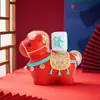Novo Enfeite de Cabeça Mexedora do Deus da Riqueza para Decoração de Painel de Carro, Artesanato de Resina para Exibição em Mesa de Escritório